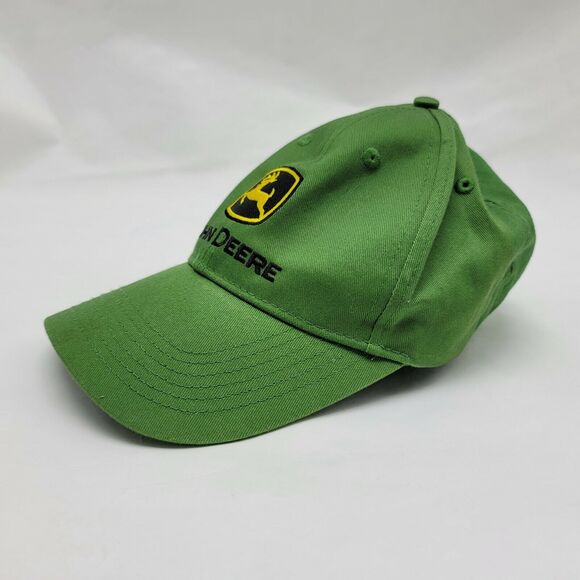 John Deere Baseball Cap Hat Green Strapback Adjustable Official Licensed - Picture 4 of 9